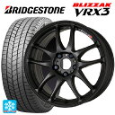 スバル WRX S4(VBH)用 255/40R18 95Q ブリヂストン ブリザック VRX3 正規品 ワーク エモーション CR極 MBL 新品スタッドレスタイヤホイール 4本セット