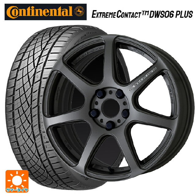 スバル レヴォーグ(VN系)用 215/50R17 95W XL コンチネンタル エクストリームコンタクト DWS06プラス 正規品 エモーション T7R MGM 新品サマータイヤホイール 4本セット