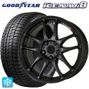 225/45R17 91Q グッドイヤー アイスナビ8 # ワーク エモーション CR極 MBL 17-7J 国産車用 スタッドレスタイヤホイール4本セット