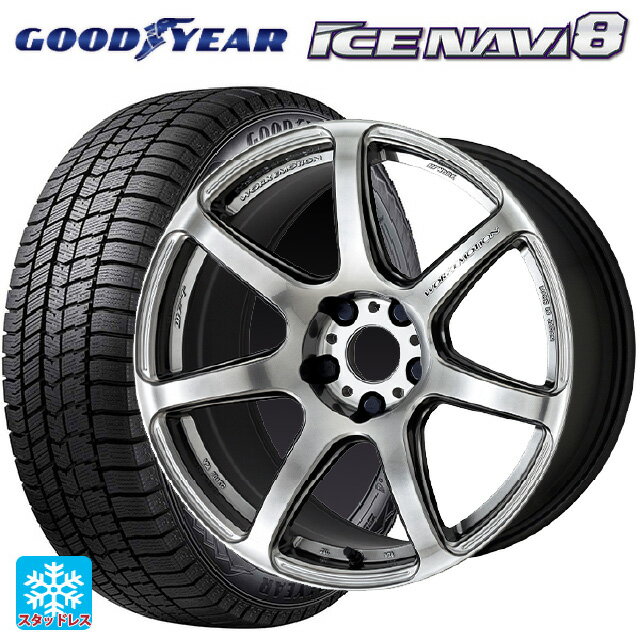 ホンダ ZR-V(RZ4)用 215/55R17 94Q グッドイヤー アイスナビ8 エモーション T7R GTS 新品スタッドレスタイヤホイール 4本セット