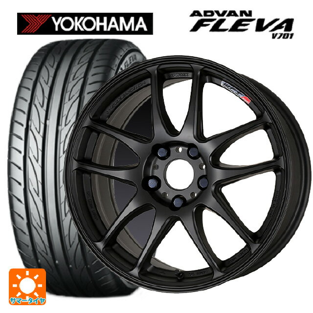 【6/15〜16限定 全品P5倍＆クーポン】165/50R16 75V ヨコハマ アドバン フレバ V701 正規品 ワーク エモーション CR極 MBL 16-5.5J 国産車用 サマータイヤホイール4本セット