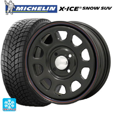 トヨタ RAV4(50系)用 245/65R17 111T XL ミシュラン 正規品 エックスアイス スノー SUVハイブロック ヴィラス サテンブラック新品スタッドレスタイヤホイール4本セット