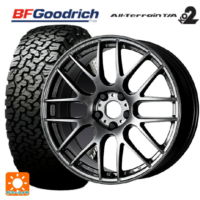 トヨタ ハリアー(80系)用 225/65R17 107/103S BFグッドリッチ オールテレーン TA KO2 ブラックレター 正規品 エモーション M8R GTK 新品サマータイヤホイール 4本セット