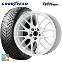 ホンダ ステップワゴン(RP6~8)用 205/55R17 95H XL グッドイヤー ベクターフォーシーズンズ ハイブリッド エモーション M8R WHT 新品オールシーズンタイヤホイール 4本セット