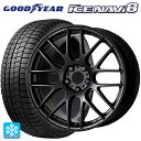 225/55R19 99Q グッドイヤー アイスナビ8 ワーク エモーション M8R MBL 19-8.5J 国産車用 スタッドレスタイヤホイール4本セット