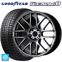 215/50R17 91Q グッドイヤー アイスナビ8 # ワーク エモーション M8R GTK 17-7J 国産車用 スタッドレスタイヤホイール4本セット