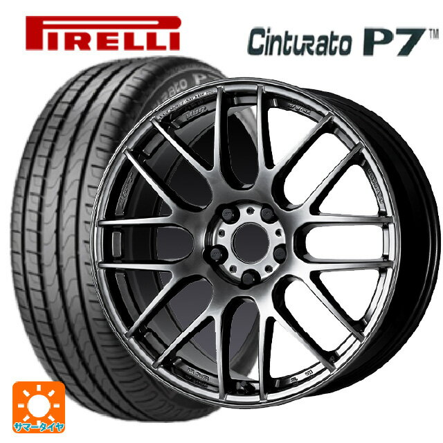 【最大3万円OFFクーポン 5/16 1:59迄】215/50R17 95W XL ピレリ チンチュラートP7 正規品 ワーク エモーション M8R GTK 17-7J 国産車用 サマータイヤホイール4本セット