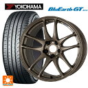 195/55R15 85V ヨコハマ ブルーアースGT AE51 ワーク エモーション CR極 AHG 15-6.5J 国産車用 サマータイヤホイール4本セット