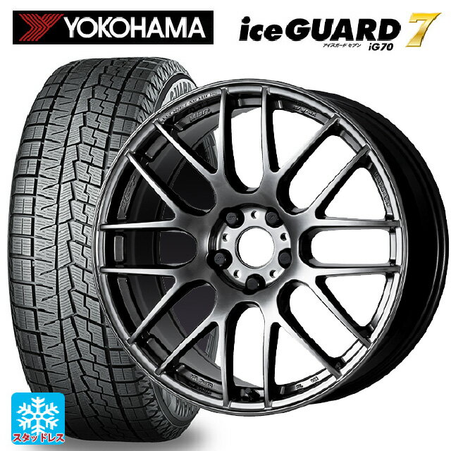 225/40R19 93Q ヨコハマ アイスガード7(IG70) ワーク エモーション M8R GTK 19-8.5J 国産車用 スタッドレスタイヤホイール4本セット