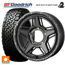 スズキ ジムニーシエラ(74系)用 215/75R15 100/97S BFグッドリッチ オールテレーン TA KO2 ブラックレター # 正規品 マッドヴァンス07 FLINT GRAY 新品サマータイヤホイール 5本セット