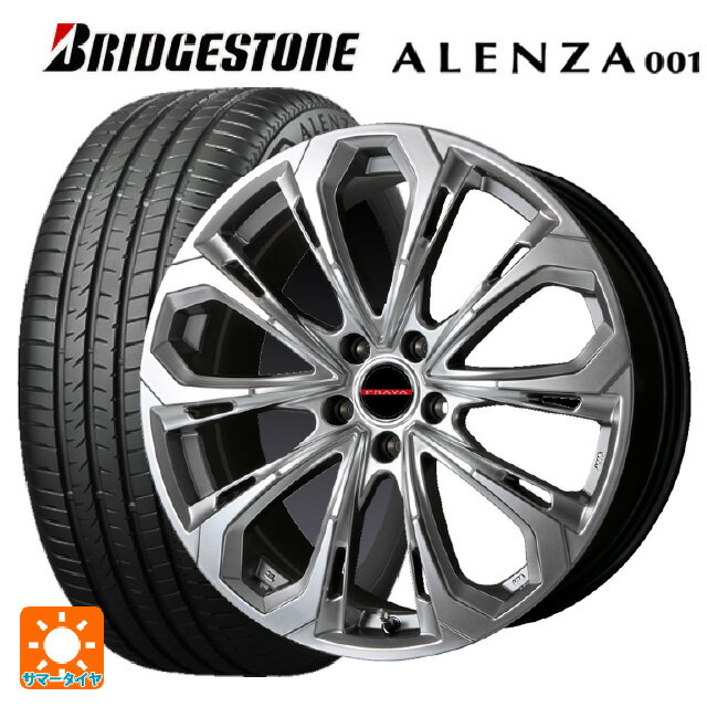 2024年製 235/60R18 103W ブリヂストン アレンザ001 正規品 ビックウェイ レイシーン プラバ 5X CHS 18-7J 国産車用 サマータイヤホイール4本セット