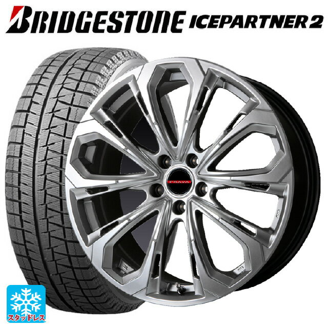 ホンダ WR-V(DG5)用 215/60R16 95Q ブリヂストン アイスパートナー2 正規品 レイシーン プラバ 5X CHS 新品スタッドレスタイヤホイール 4本セット