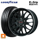 205/65R15 94H グッドイヤー エフィシェントグリップ エコ EG02 # ビックウェイ レイシーン プラバ 9M Jr2 GBK/リムP 15-6J 国産車用 サマータイヤホイール4本セット