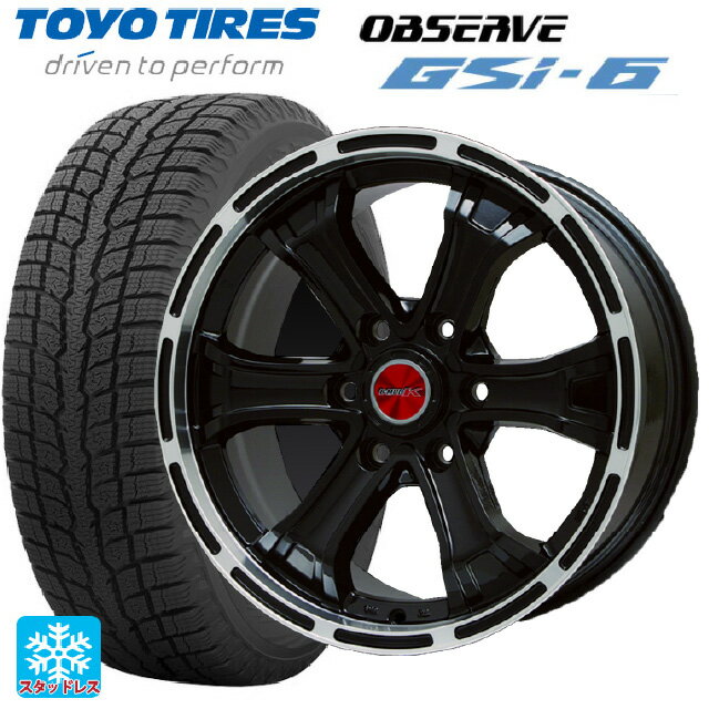 265/65R18 116Q トーヨー オブザーブ GSI-6 ビックウェイ ビーマッド ケー GBK/P 18-8J 国産車用 スタッドレスタイヤホイール4本セット