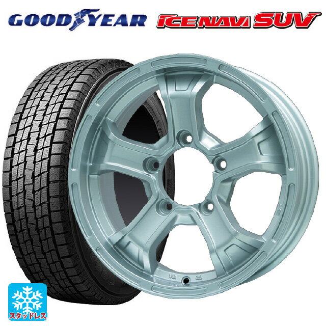 スズキ ジムニー(64系)用 175/80R16 91Q グッドイヤー アイスナビ SUV ビーマッド ケー S 新品スタッドレスタイヤホイール 4本セット