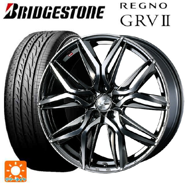 【最大3万円OFFクーポン 5/16 1:59迄】215/55R17 94V ブリヂストン レグノ GRV2 正規品 # ウェッズ レオニス LM BMCMC 17-7J 国産車用 サマータイヤホイール4本セット