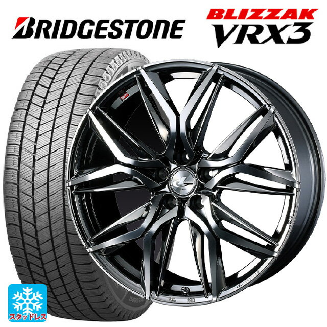 ホンダ ZR-V(RZ4)用 215/60R17 96Q ブリヂストン ブリザック VRX3 正規品 レオニス LM BMCMC 新品スタッドレスタイヤホイール 4本セット