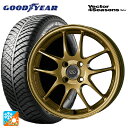 【2/17〜 最大3万円OFFクーポン】スズキ ハスラー(MR52/92S)用 165/65R15 81H グッドイヤー ベクターフォーシーズンズ ハイブリッド パフォーマンスライン PF01 ゴールド 新品オールシーズンタイヤホイール4本セット