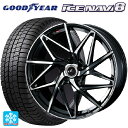 【5/9 20時〜 最大3万円OFFクーポン】225/40R18 92Q XL グッドイヤー アイスナビ8 ウェッズ レオニス IT PBMC 18-7J 国産車用 スタッドレスタイヤホイール4本セット