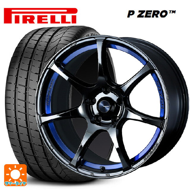 トヨタ GRヤリス(PA系)用 235/40R18 95Y XL ピレリ P ZERO ウェッズ ウェッズスポーツ SA75R BLC2 新品サマータイヤホイール 4本セット
