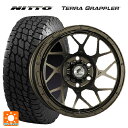 トヨタ ランドクルーザープラド(150系)用 265/65R17 110S ニットー テラグラップラー ロディオドライブ 8Mモノ マットブロンズ 新品サマータイヤホイール4本セット