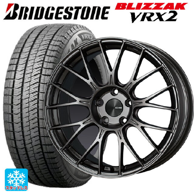 ホンダ ZR-V(RZ4)用 215/55R17 94Q ブリヂストン ブリザック VRX2 正規品 パフォーマンスライン PFM1 ダークシルバー 新品スタッドレスタイヤホイール 4本セット