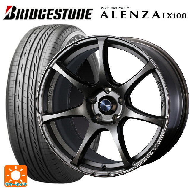 225/60R17 99H ブリヂストン アレンザLX100 正規品 # ウェッズ ウェッズスポーツ SA75R EJ-BRONZE 17-7J 国産車用 サマータイヤホイール4本セット
