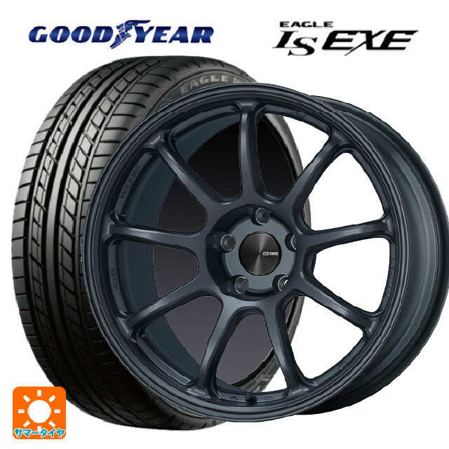 即日発送 スバル レヴォーグ(VN系)用 245/40R18 97W XL グッドイヤー イーグル LS EXE # パフォーマンスライン PF09 MDG 新品サマータイヤホイール 4本セット