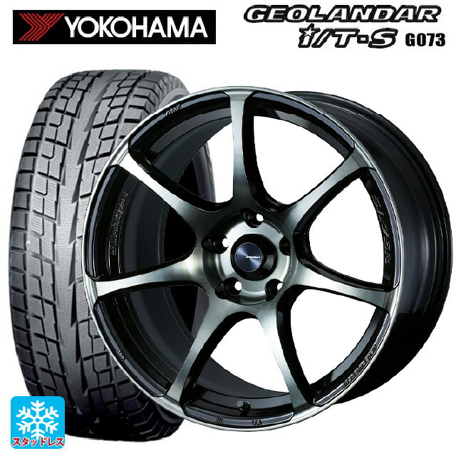 ホンダ ZR-V(RZ4)用 2025年製 215/60R17 96Q ヨコハマ ジオランダー ITS G073 正規品 # ウェッズ ウェッズスポーツ SA75R WBC 新品スタッドレスタイヤホイール 4本セット