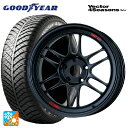 【2/17〜 最大3万円OFFクーポン】215/45R18 89H グッドイヤー ベクターフォーシーズンズ ハイブリッド エンケイ レーシング RPF1 マットブラック 18-7.5J 国産車用 オールシーズンタイヤホイール4本セット 取付店直送可