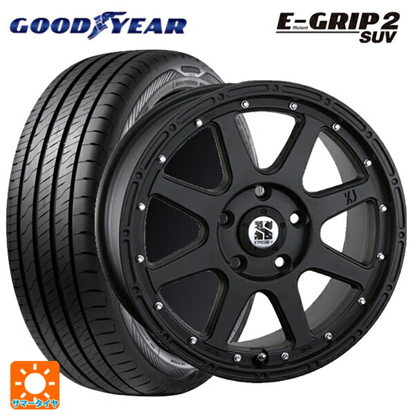 【6/15〜16限定 全品P5倍＆クーポン】215/65R16 98V グッドイヤー エフィシェントグリップ 2 SUV エムエルジェイ エクストリームJ Flat Black 16-7J 国産車用 サマータイヤホイール4本セット