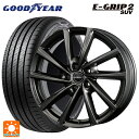 フォルクスワーゲン ティグアン(5N系)用 235/55R18 100V グッドイヤー エフィシェントグリップ 2 SUV ボルベット タイプ V ミストラルアンスラサイトグロッシー 新品サマータイヤホイール 4本セット