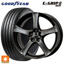 メルセデスベンツ GLB(X247)用 235/55R18 100V グッドイヤー エフィシェントグリップ 2 SUV ボルベット タイプ F ミストラルアンスラサイトグロッシー 新品サマータイヤホイール 4本セット