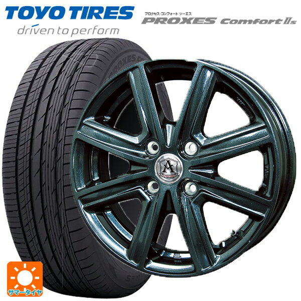 185/65R15 88H トーヨー プロクセス　コンフォート2S テクノピア アフロディーテ MZ # ディープメタル 15-5.5J 国産車用 サマータイヤホイール4本セット