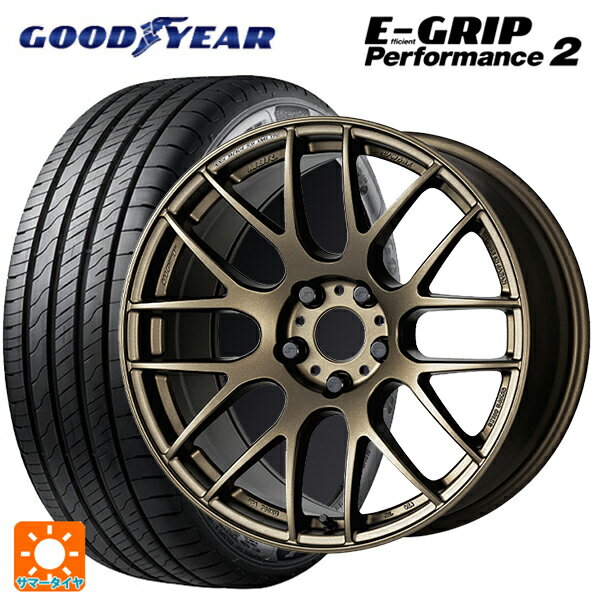 ホンダ ZR-V(RZ4)用 215/60R17 100V グッドイヤー エフィシェントグリップ パフォーマンス2 エモーション M8R AHG 新品サマータイヤホイール 4本セット