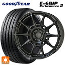 205/50R17 93W グッドイヤー エフィシェントグリップ パフォーマンス2 共豊 ガレルナ レフィーノ made by エンケイ MB 17-7J 国産車用 サマータイヤホイール4本セット