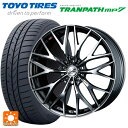 【7/19 20時~ 最大3万円OFFクーポン】トヨタ ノア(90系)用 215/45R18 93W トーヨー トランパス MP7 ウェッズ レオニス MX BMCMC 新品サマータイヤホイール 4本セット