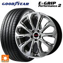 ホンダ ステップワゴン(RP6~8)用 205/60R16 96W グッドイヤー エフィシェントグリップ パフォーマンス2 レイシーン プラバ 5X CHS 新品サマータイヤホイール 4本セット