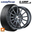 メルセデスベンツ CLA(C118)用 205/55R17 95V グッドイヤー エフィシェントグリップ パフォーマンス2 アーヴィン F01 ガンメタリック 新品サマータイヤホイール 4本セット