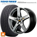 ニッサン セレナ(C28)用 215/50R18 92V トーヨー プロクセス コンフォート2S エムアイディー MID エクスクルーシブ 050F ハイパーメタルコートミラーカット 新品サマータイヤホイール 4本セット