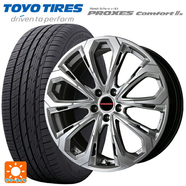 215/60R16 95V トーヨー プロクセス　コンフォート2S ビックウェイ レイシーン プラバ 5X CHS 16-6.5J 国産車用 サマータイヤホイール4本セット