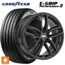 メルセデスベンツ Cクラス(W205)用 225/50R17 98W グッドイヤー エフィシェントグリップ パフォーマンス2 SX0301 クリスタルブラック 新品サマータイヤホイール 4本セット