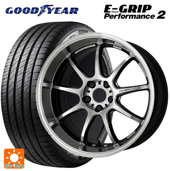 ホンダ ZR-V(RZ4)用 215/60R17 100V グッドイヤー エフィシェントグリップ パフォーマンス2 エモーション D9R GTSRC 新品サマータイヤホイール 4本セット