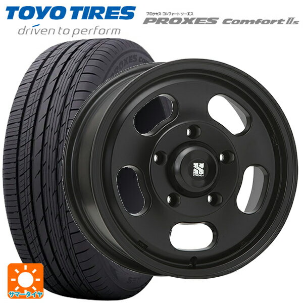 205/55R16 91V トーヨー プロクセス　コンフォート2S エムエルジェイ エクストリームJ Dスロット サテンブラック 16-6.5J 国産車用 サマータイヤホイール4本セット