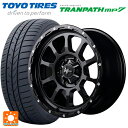 【5/9 20時〜 最大3万円OFFクーポン】215/70R16 100H トーヨー トランパス MP7 エムアイディー ナイトロパワー M10パーシング セミグロスブラック/マシニング 16-7J 国産車用 サマータイヤホイール4本セット(2)