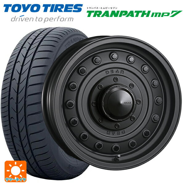 【6/15〜16限定 全品P5倍＆クーポン】ルノー カングー(KFK系)用 205/60R16 96H トーヨー トランパス MP7 クリムソン ディーン コロラド マットチャコールブラック 新品サマータイヤホイール 4本セット