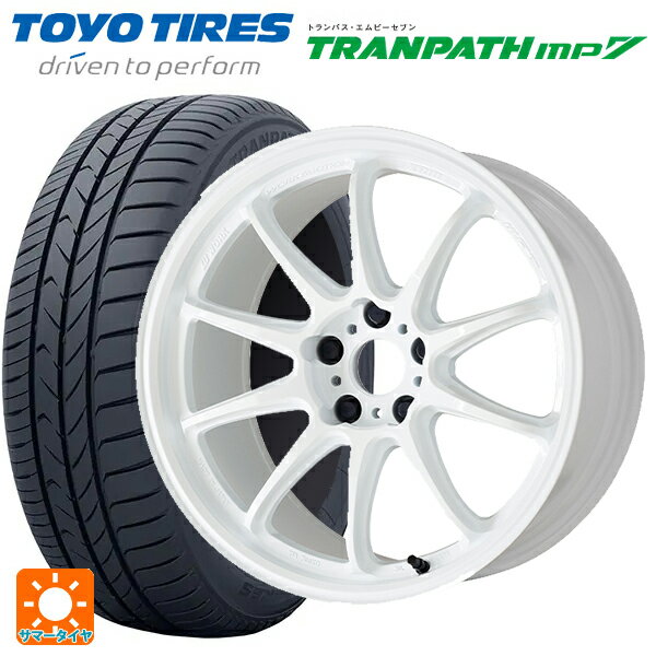 【6/22 20時〜 全品P5倍＆クーポン】215/50R17 95V トーヨー トランパス MP7 ワーク エモーション ZR10 AZW 17-7J 国産車用 サマータイヤホイール4本セット