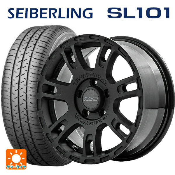 215/65R16 98S セイバーリング セイバーリング SL101(ブリヂストン工場生産） レイズ チームデイトナ D207 BZZ 16-7J 国産車用 サマータイヤホイール4本セット