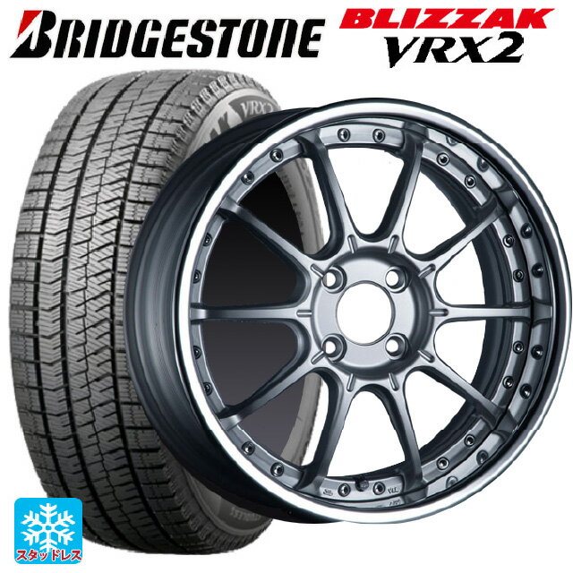 【6/22 20時〜 全品P5倍＆クーポン】185/55R16 83Q ブリヂストン ブリザック VRX2 正規品 タナベ SSR プロフェッサー SP5R ハイブライトシルバー 16-6.5J 国産車用 スタッドレスタイヤホイール4本セット