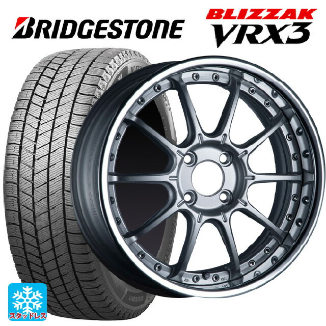 2024年製 165/50R16 75Q ブリヂストン ブリザック VRX3 正規品 タナベ SSR プロフェッサー SP5R ハイブライトシルバー 16-5.5J 国産車用 スタッドレスタイヤホイール4本セット